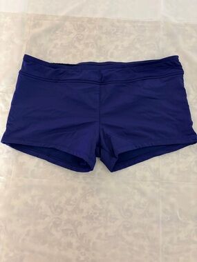 Women's Active Swim Shorts in Deep Blue